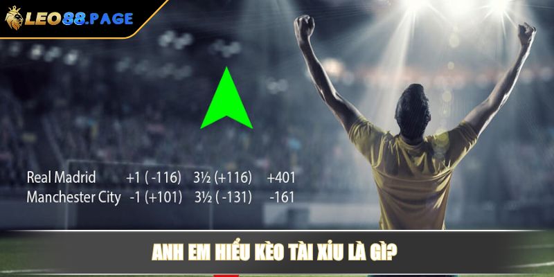 Kèo tài xỉu là gì? Cách đọc kèo tài xỉu bóng đá LEO88 chuẩn 2 Anh em hiểu kèo tài xỉu là gì?